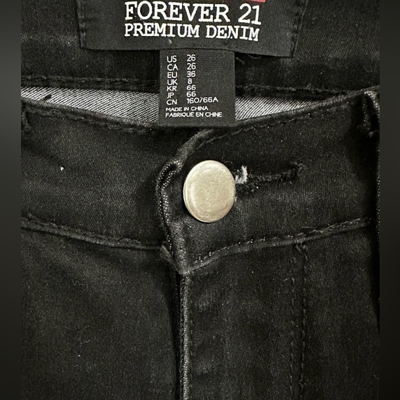 Black Women's Jeans - Picture 3 of 5